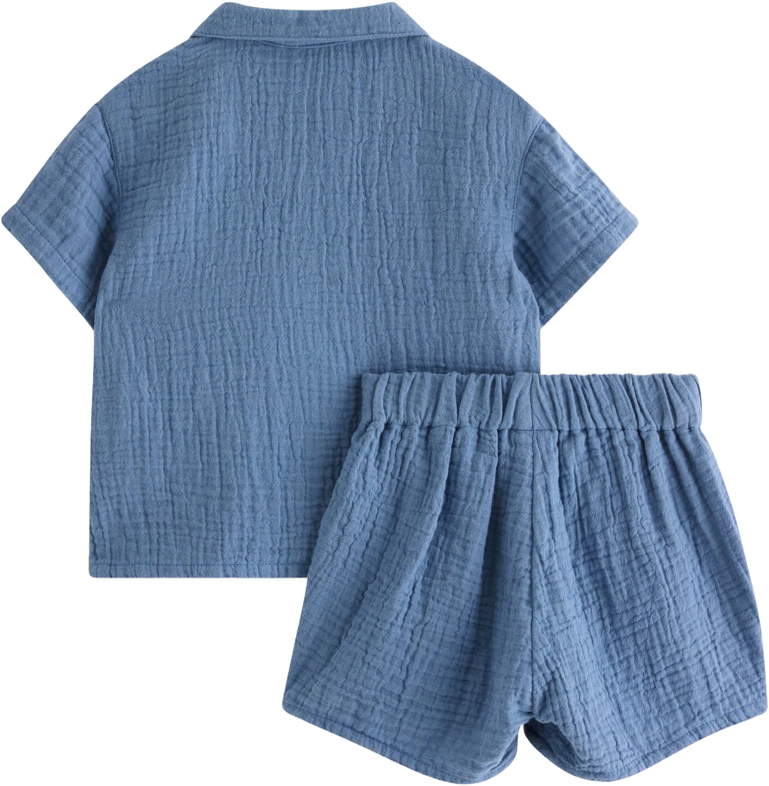 Set Shirt shorts Gauze