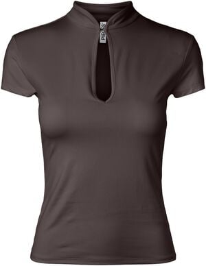PCAIDA SS HIGH NECK TOP JRS D2D
