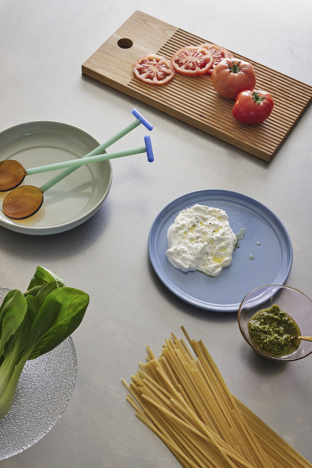 Amare Middagstallerken Lysebl&aring;