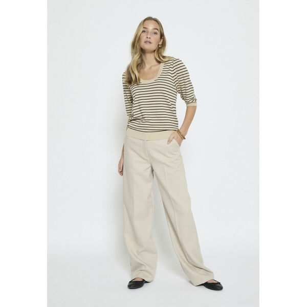 Pam Striped Knit T-Shirt