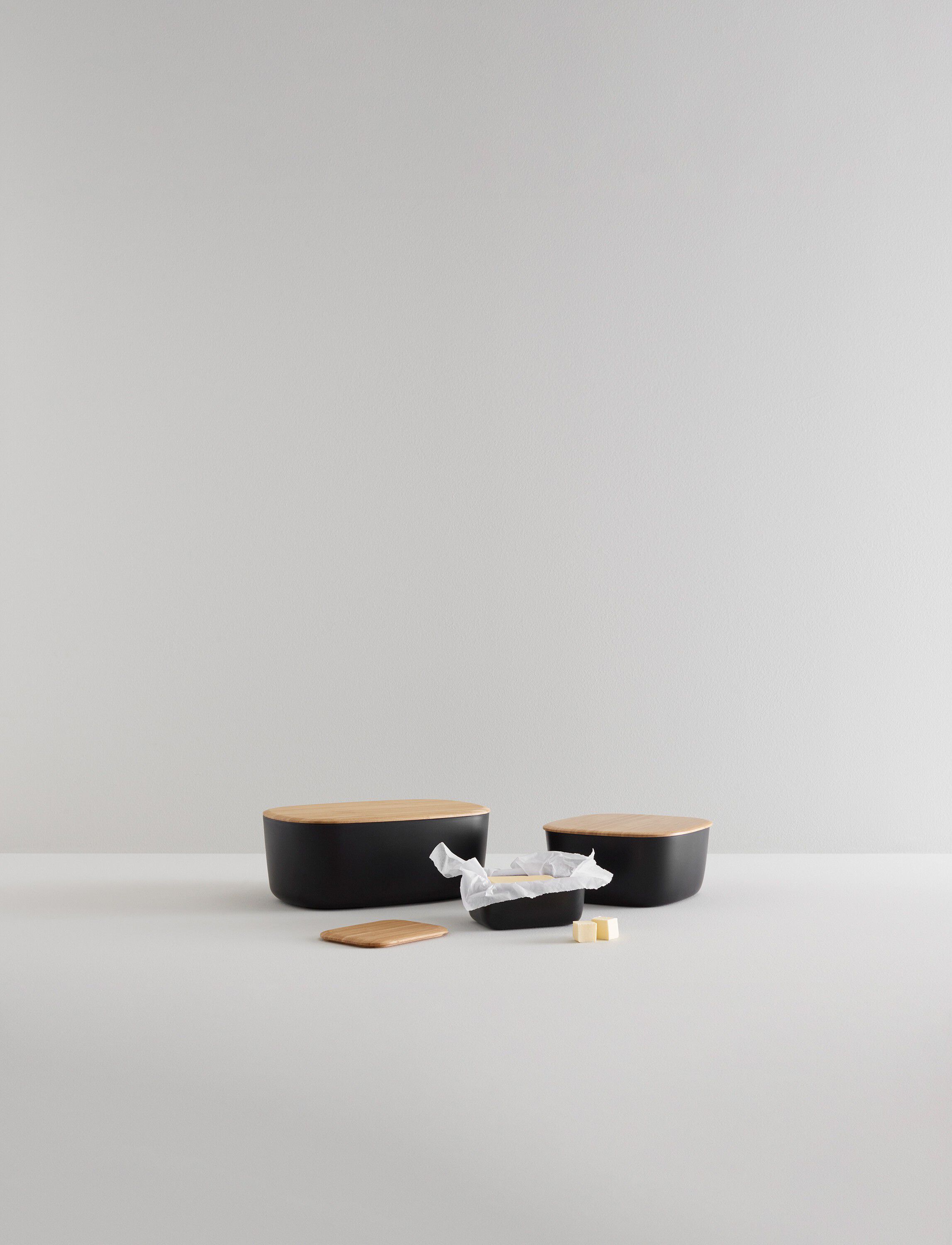 BOX-IT br&oslash;dboks L 23 cm black