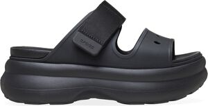 Soho Two Strap Sandal Blk