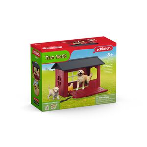 Schleich Dog kennel with