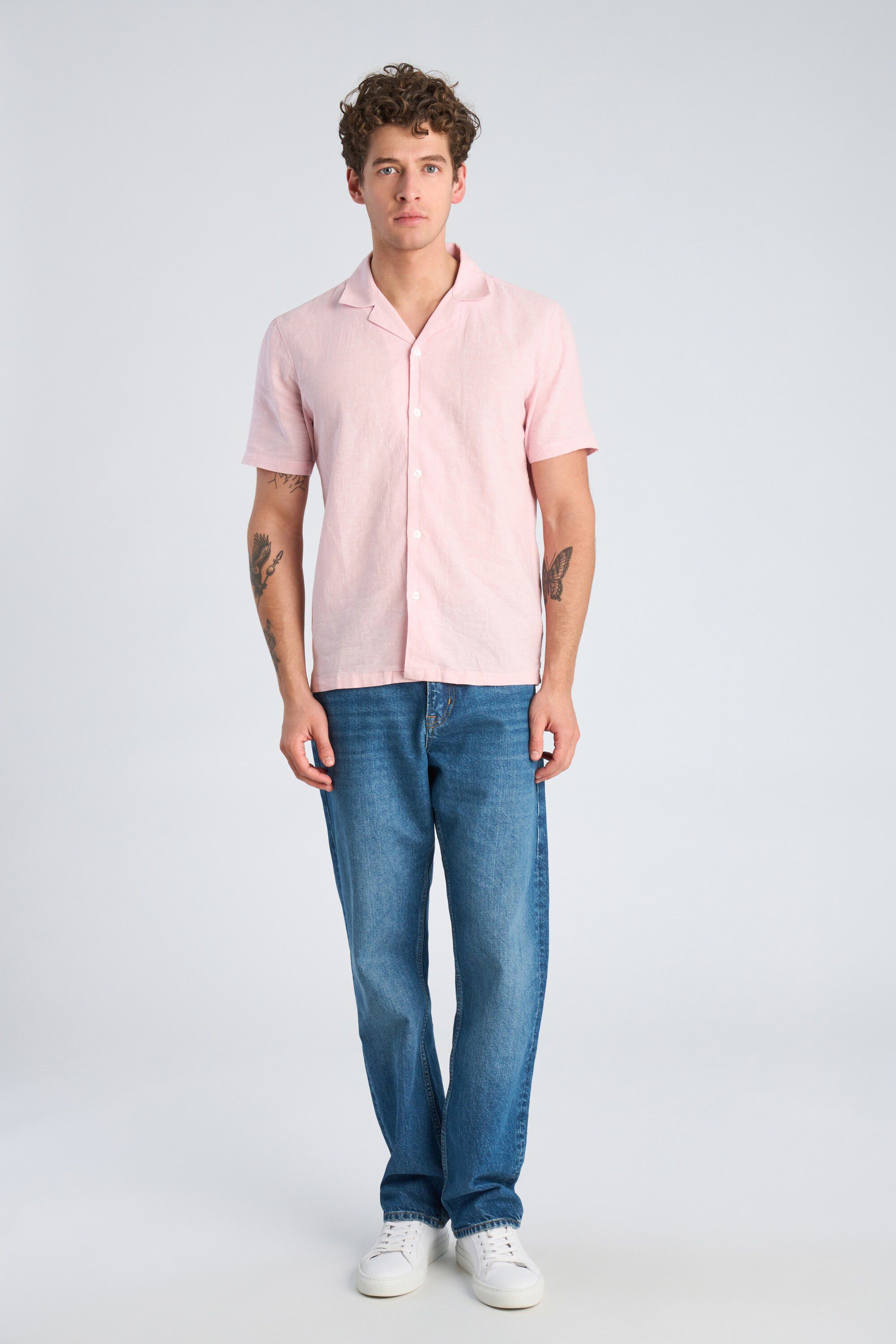 Casual linen blend resort S/S