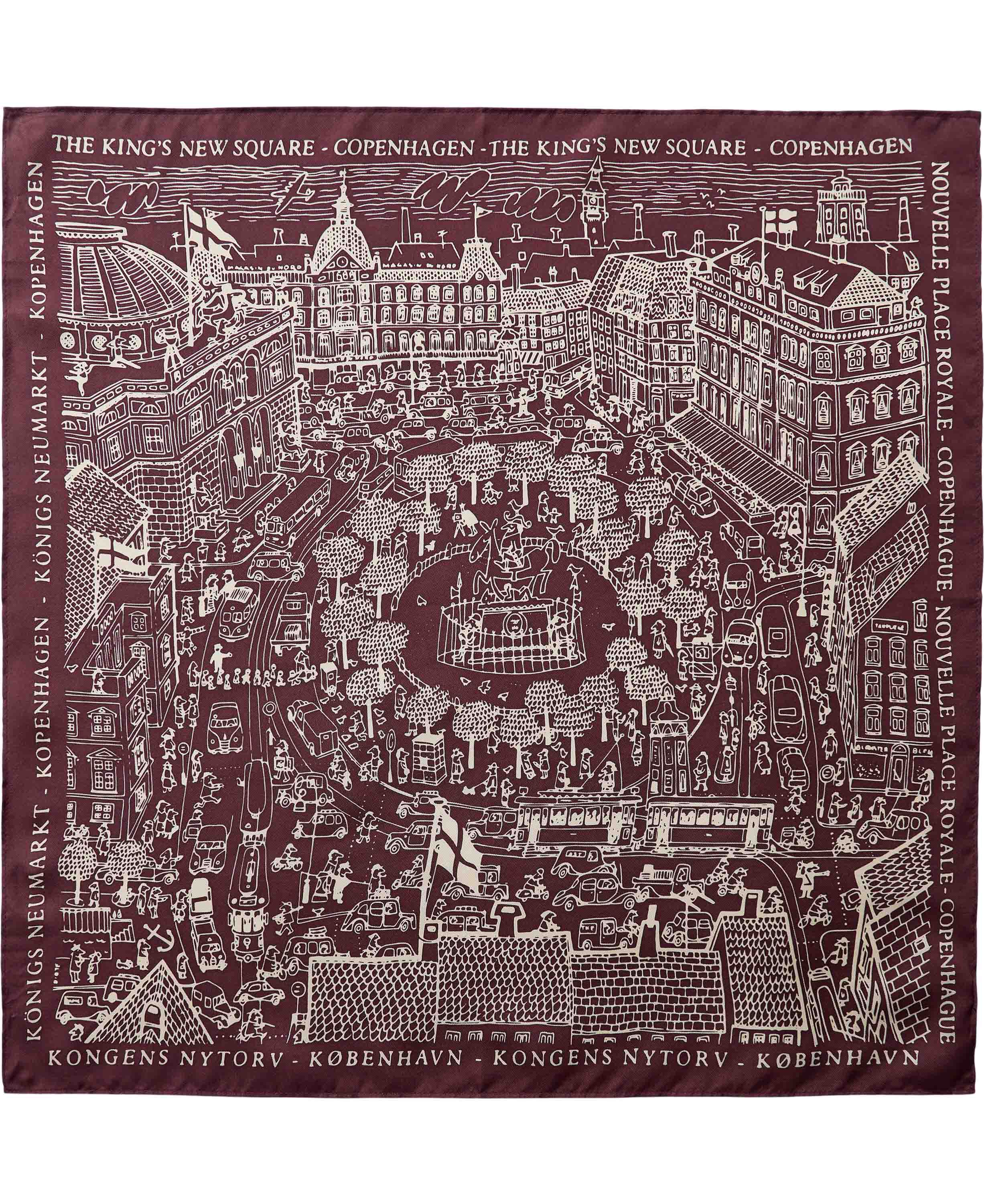 Magasin Iconic Scarf 53x53cm - 100% Silke