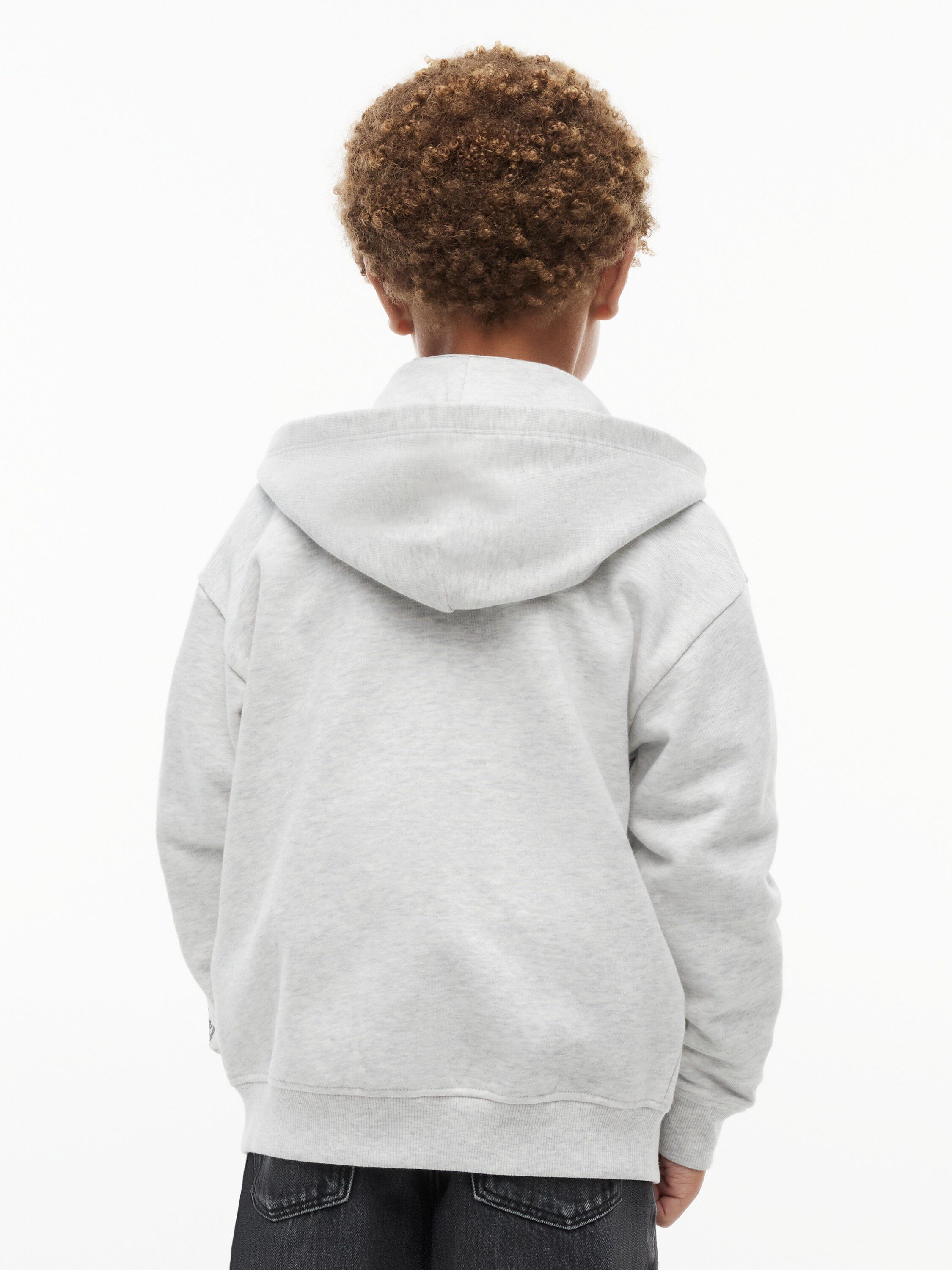 Varsity Logo Appliqu&eacute; Zip-Thru Hoody