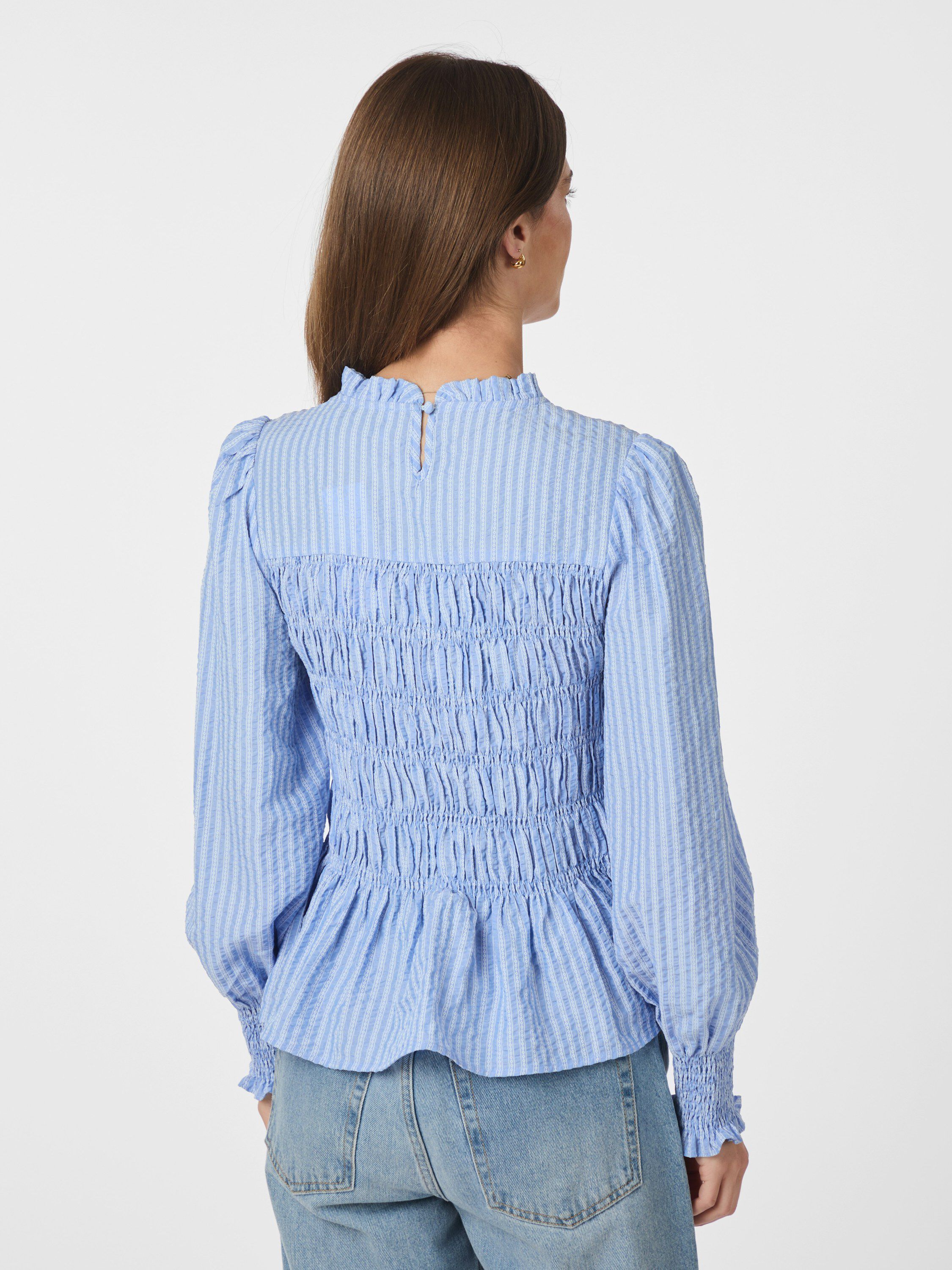Possa Twist Stripe Blouse