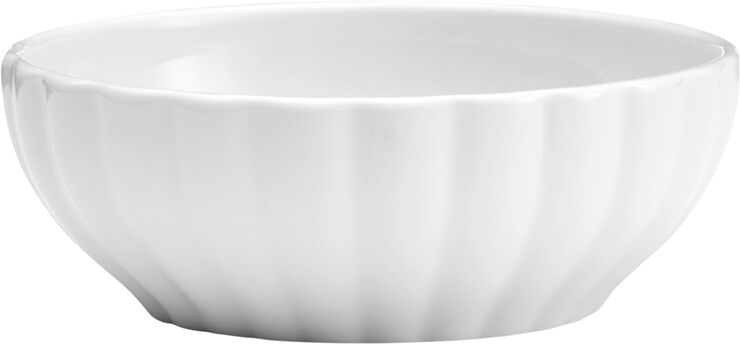"Skål bredräfflad 25 cl Serie Originale 12 cm Vit"