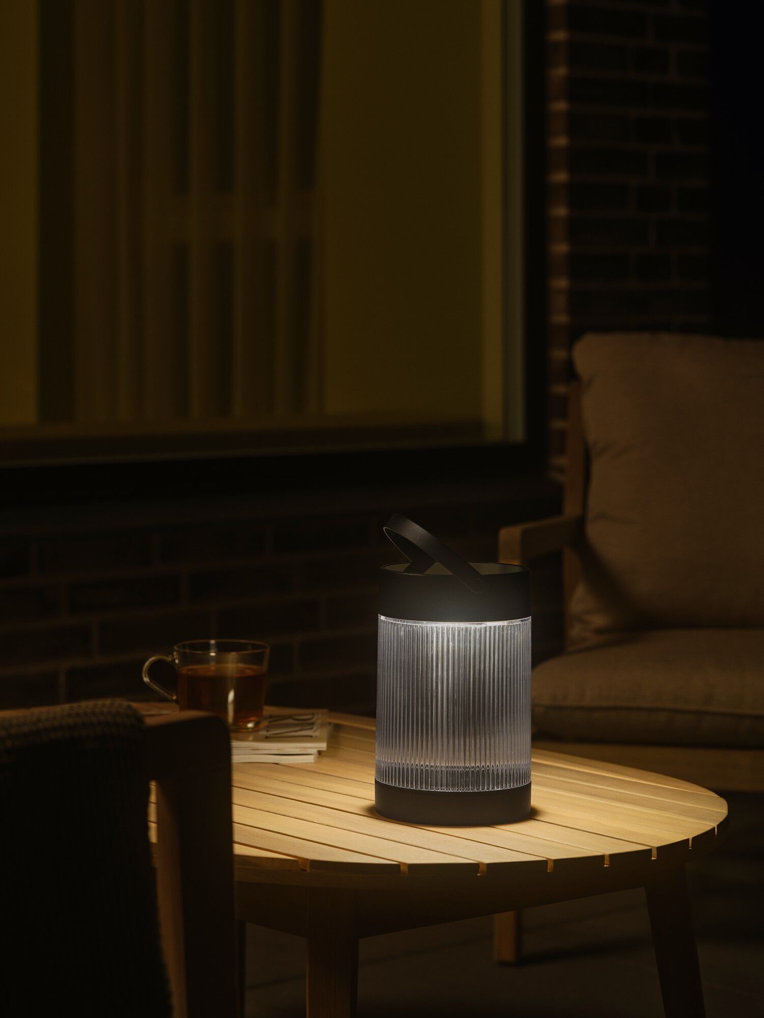 Coupar Solar | Bordlampe | Sort