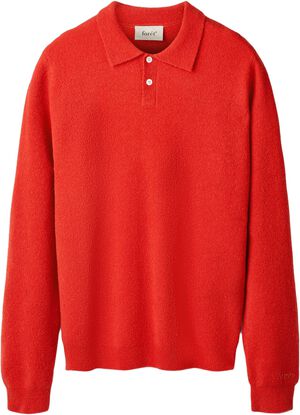 TIMBER BRUSHED POLO KNIT