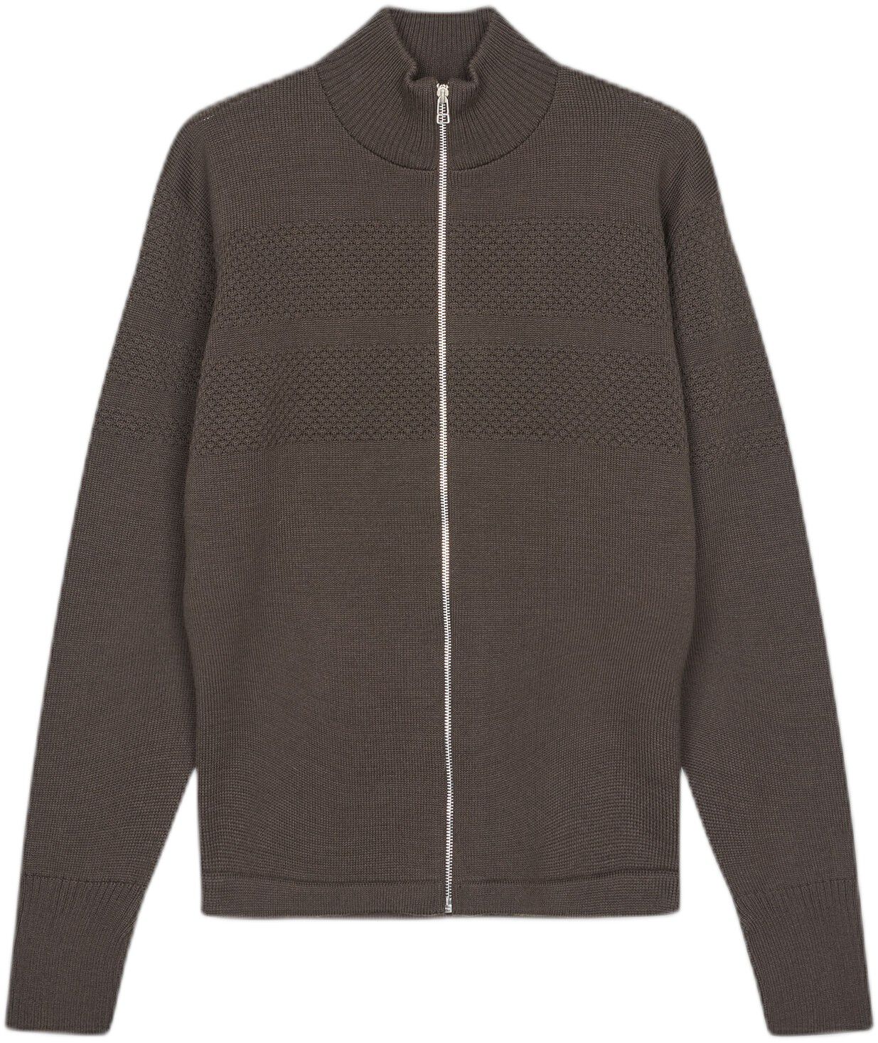 Wool Klemens Zip Knit FAV