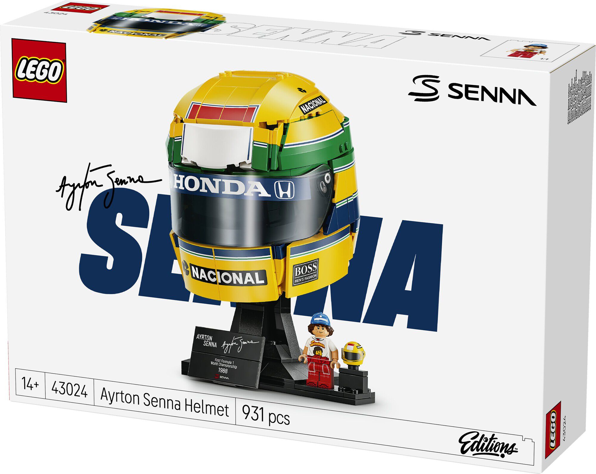 Ayrton Senna-hjelm 43024