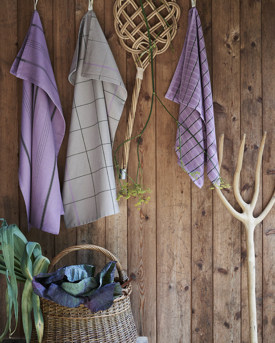 Rosendahl Textiles Beta Viskestykke 50x70 cm lavendel