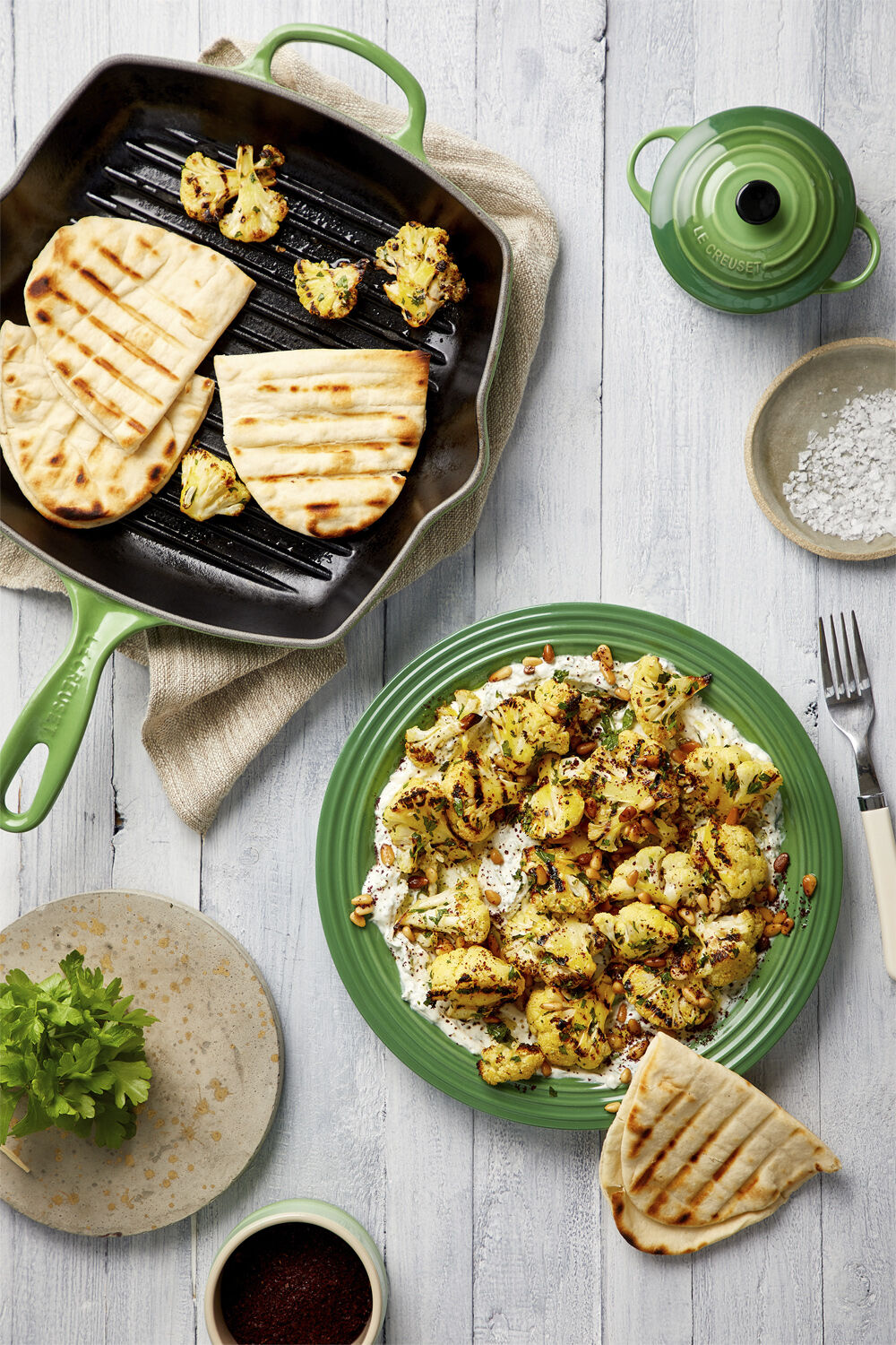 Kvadratisk Grillpande 26 cm Bamboo