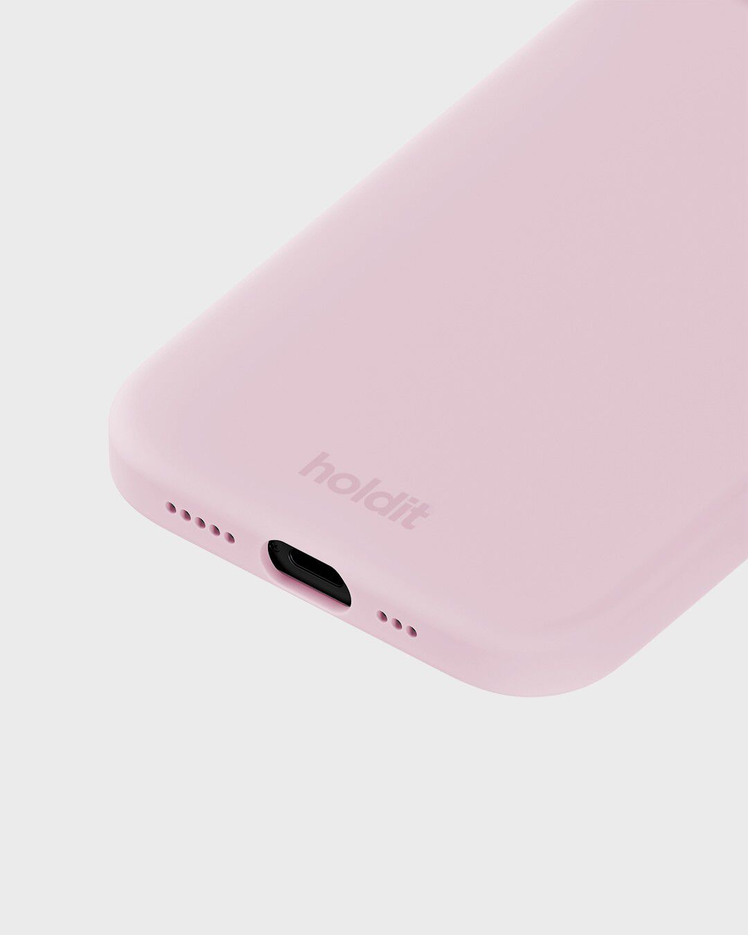 Silicone Case iPhone 15 Pale Pink