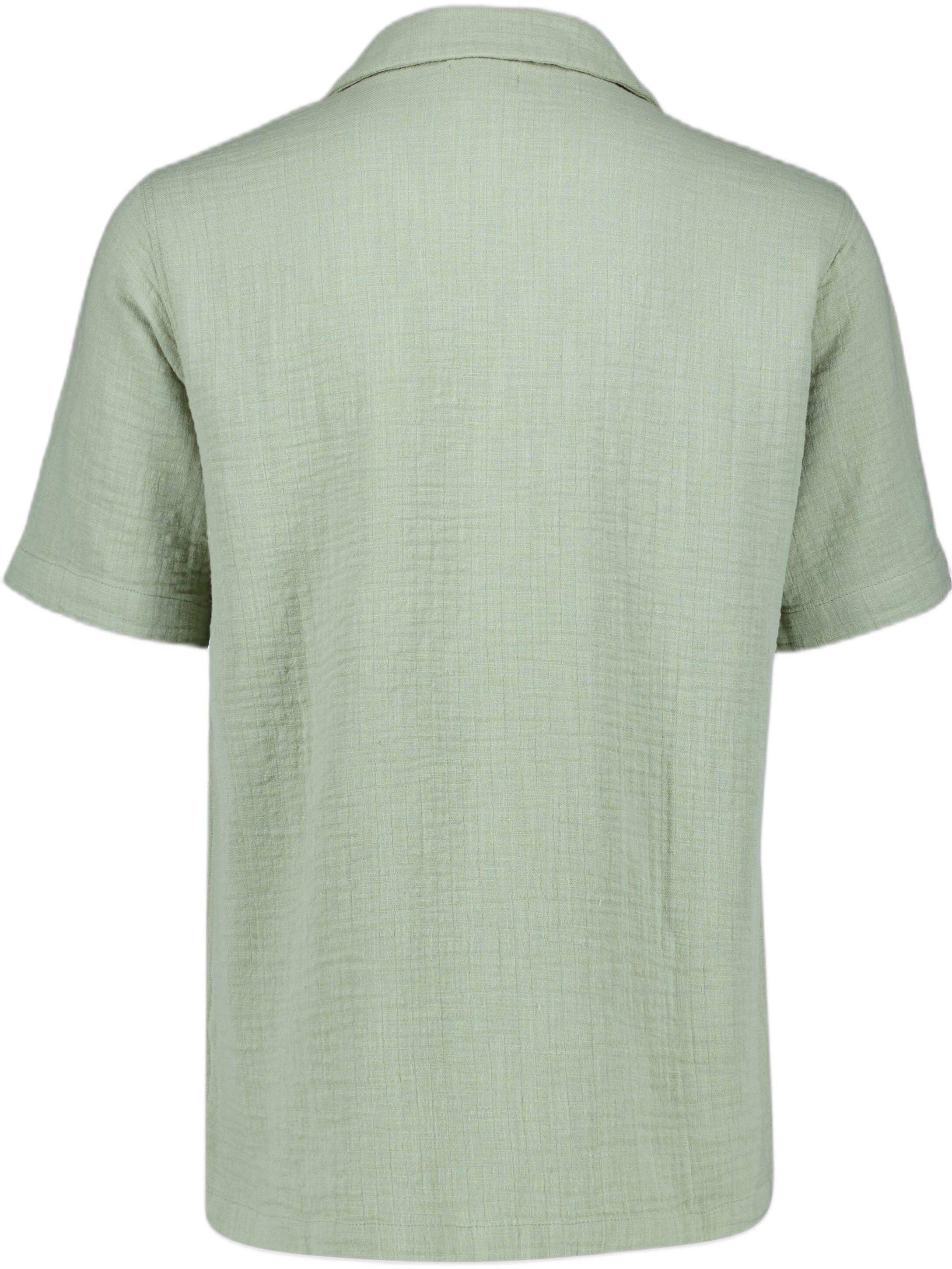 Cotton muslin resort shirt S/S