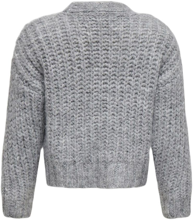 KMGMARIE LS V-NECK CARDIGAN KNT