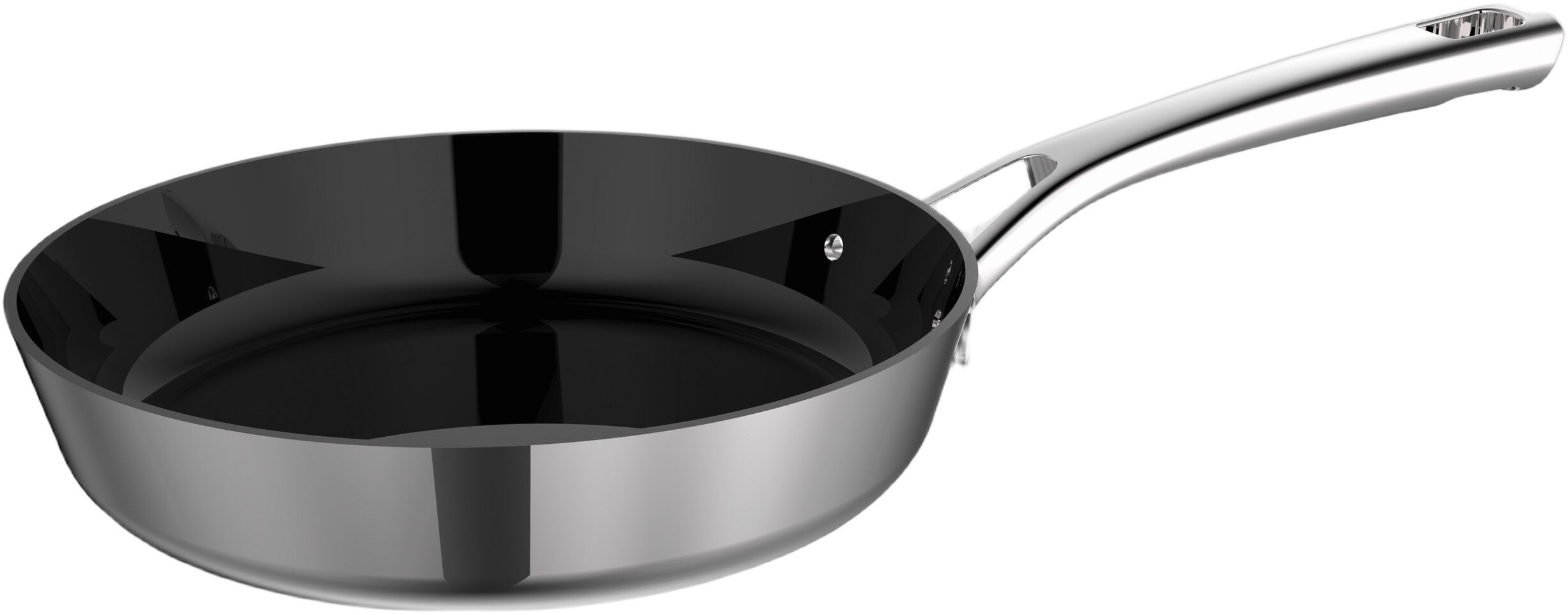 Stekepanne keramisk non-stick Divette 24 cm Rustfritt st&aring;l