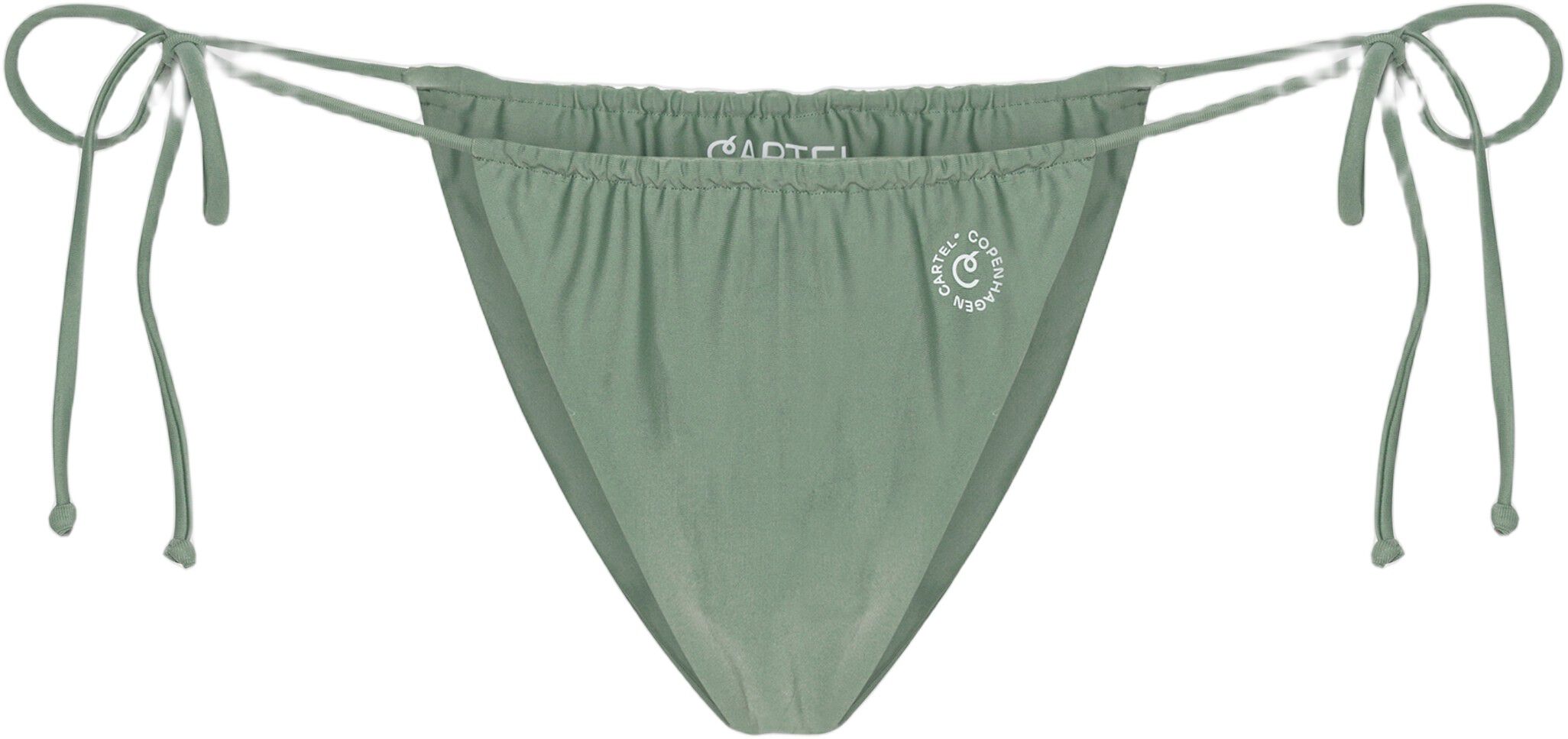 Tembuku adjustable string bikini bottom - Army