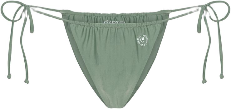 Tembuku adjustable string bikini bottom - Army