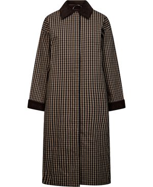 Emmy 1 coat with corduroy detail - GRS