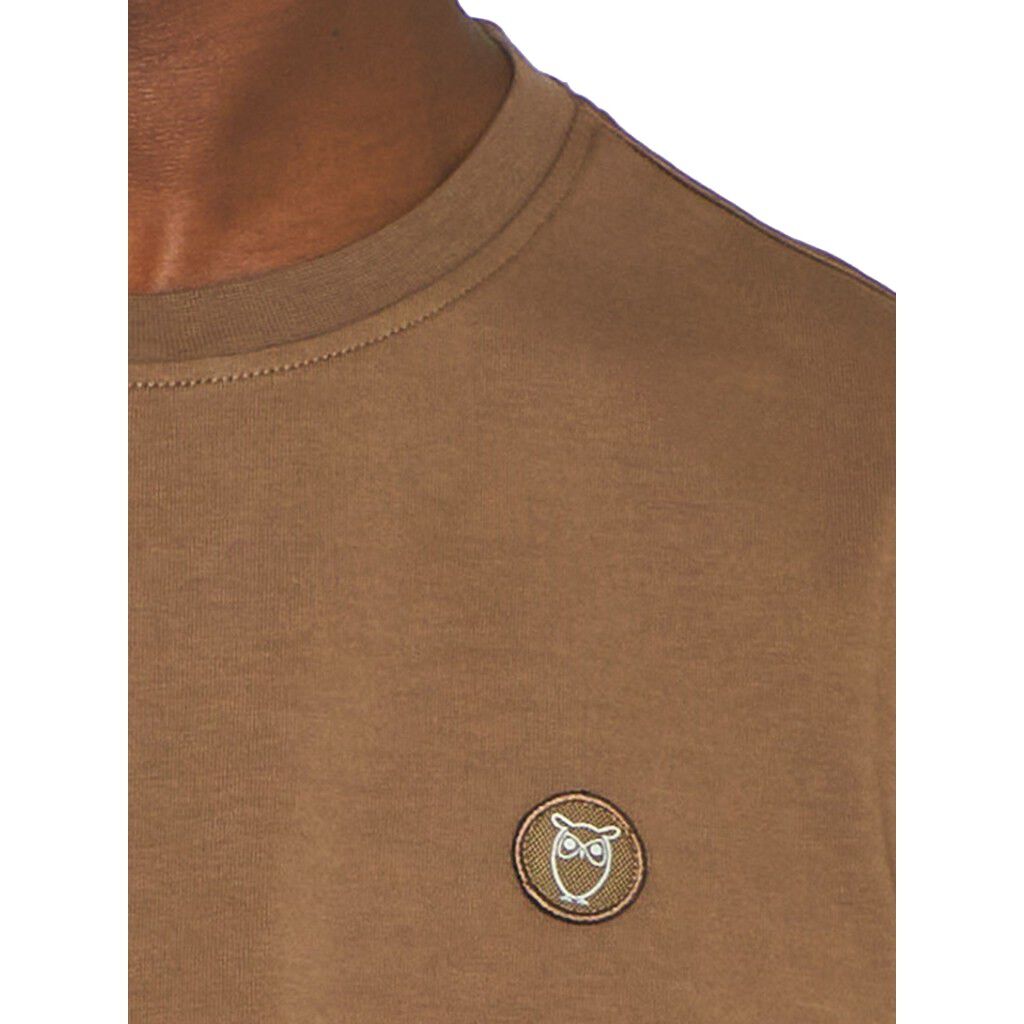 LOKE badge tee - Regenerative Organic Certified - GOTS/Vegan