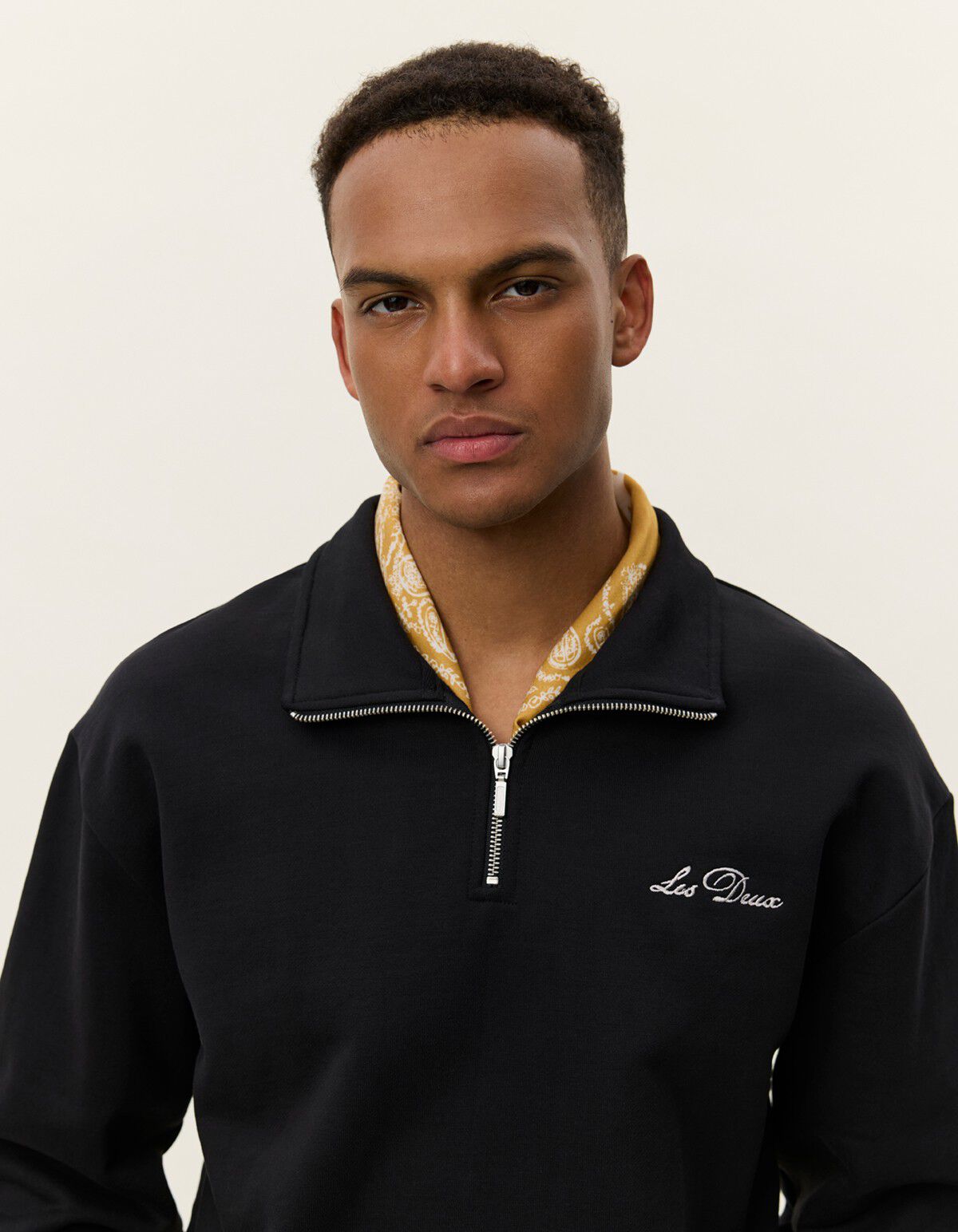 Crew Half-Zip Sweatshirt