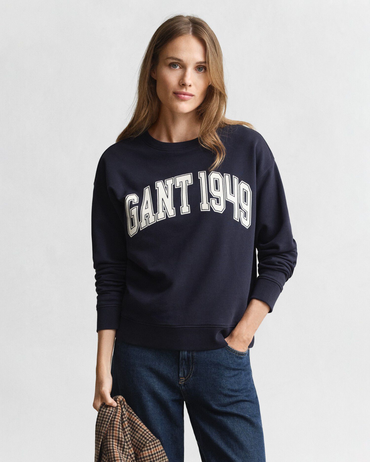 GRAPHIC C-NECK SWEAT