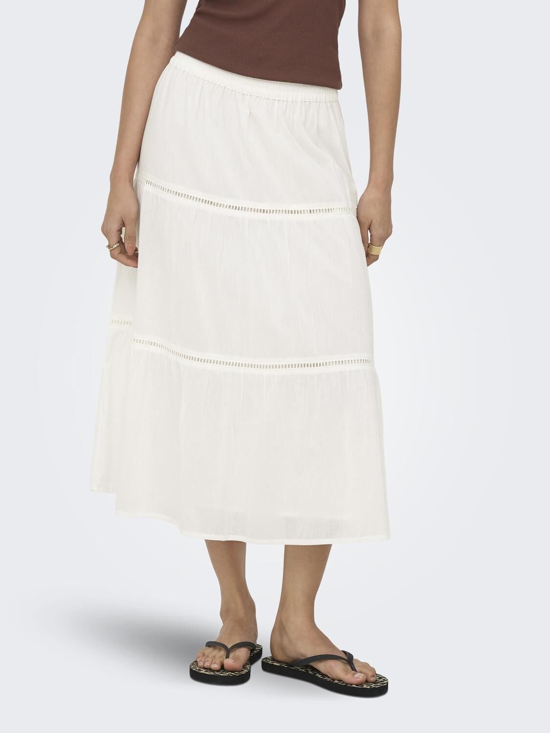 Onlisabella Long Skirt Wvn