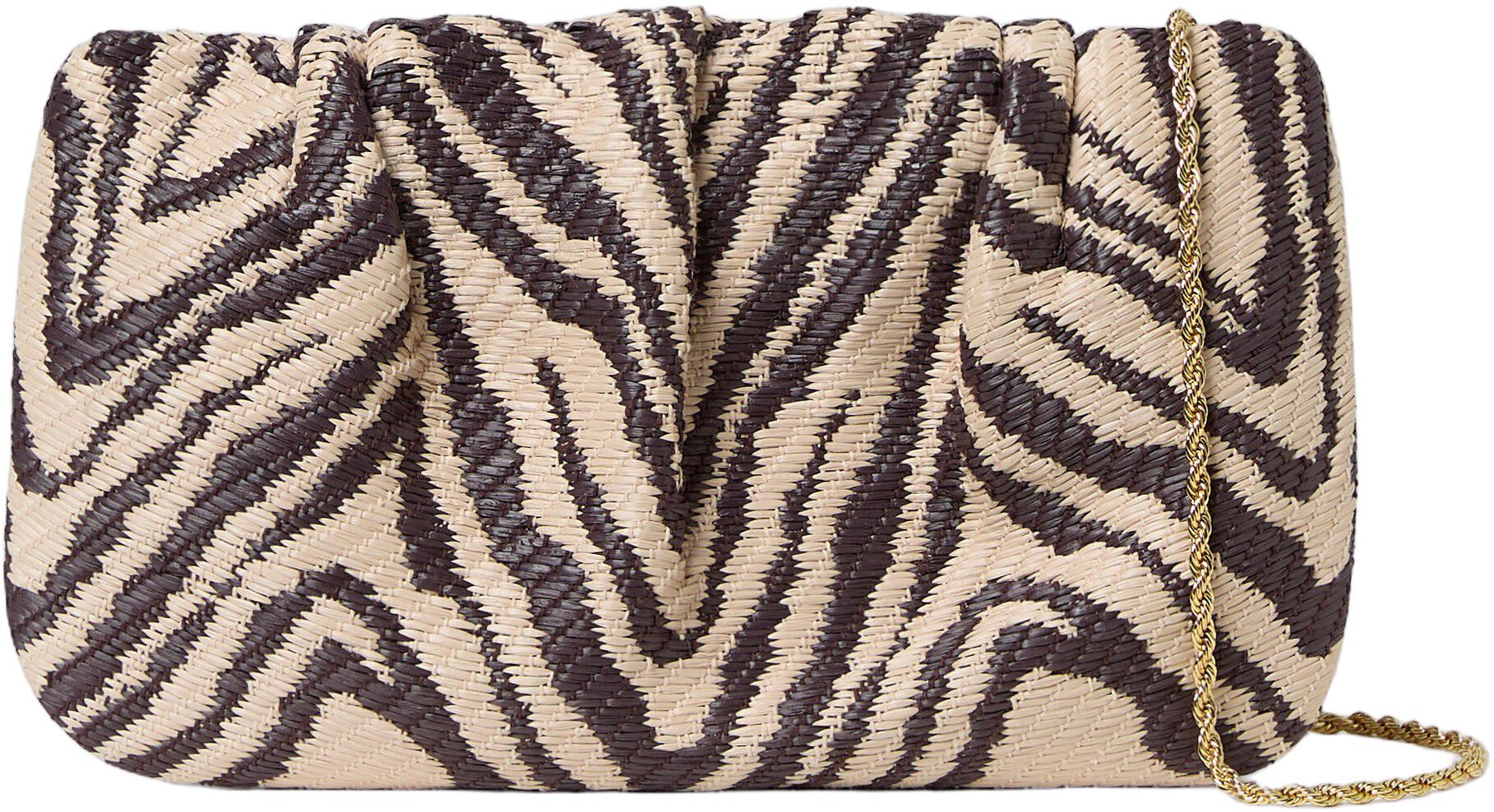 SERENA GATHERED CLUTCH