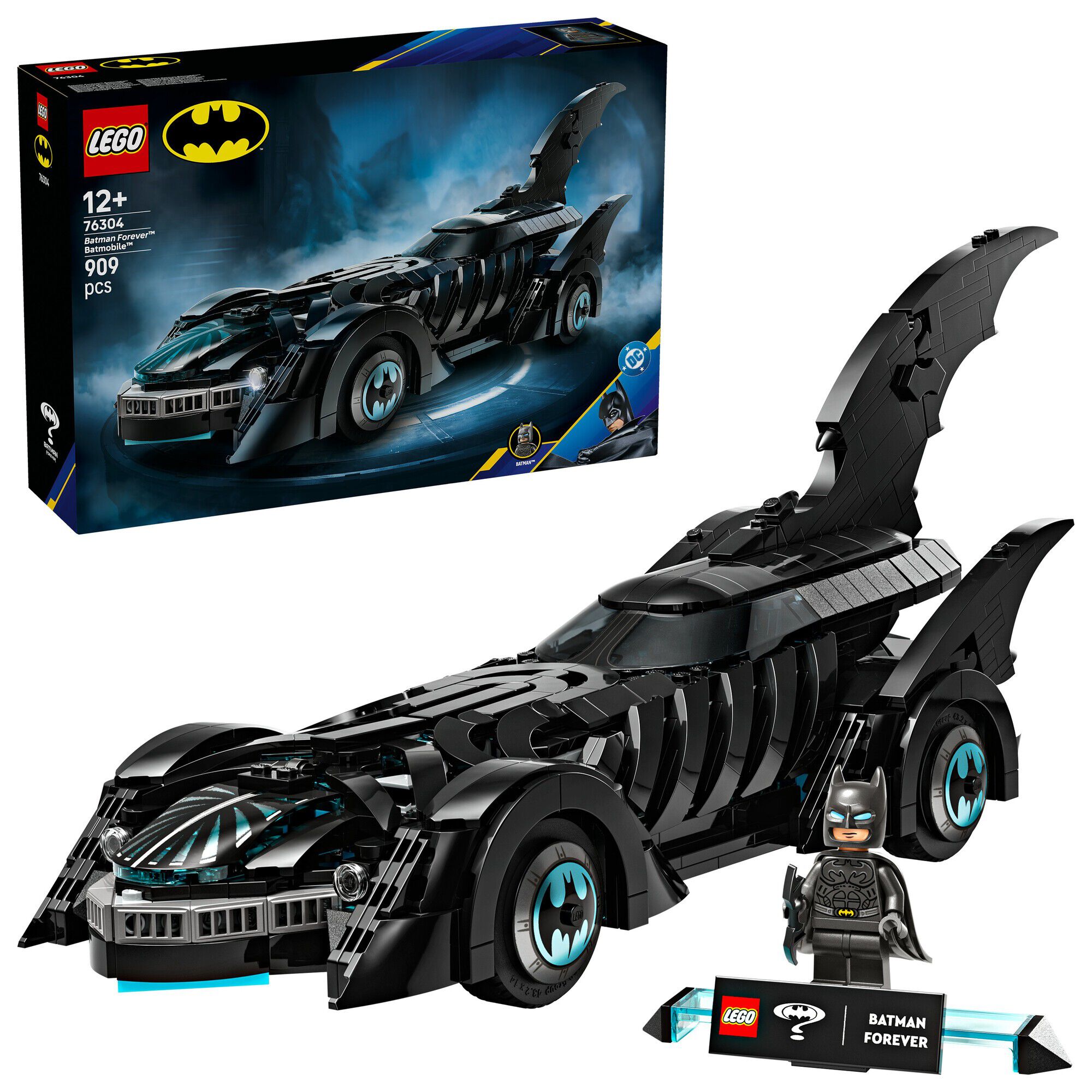 Batman Forever Batmobile 76304