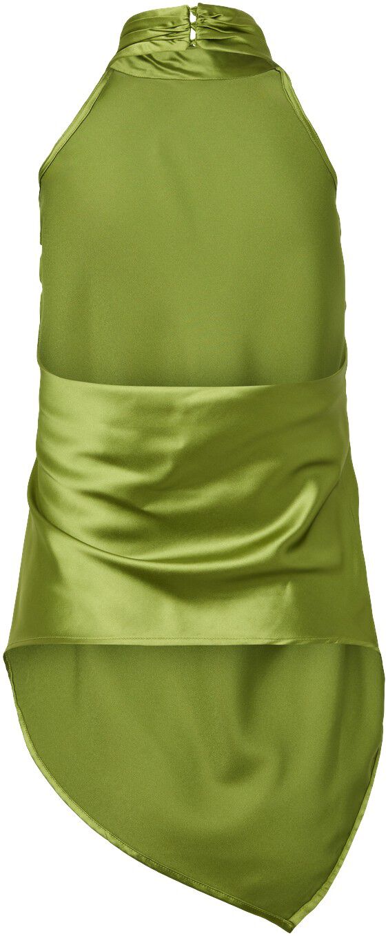 Pcevy Halterneck Top Wvn Bc
