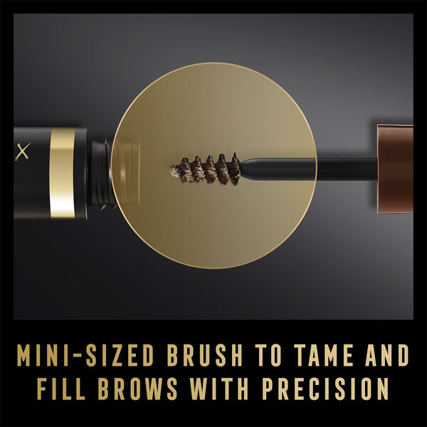 MAX FACTOR 2000 Calorie Volumizing Brow Gel Black Black Brown