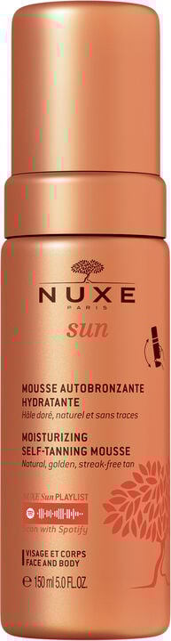 SUN MOISTURIZING SELF-TANNING MOUSSE 150ML