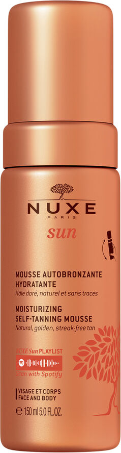 SUN MOISTURIZING SELF-TANNING MOUSSE 150ML