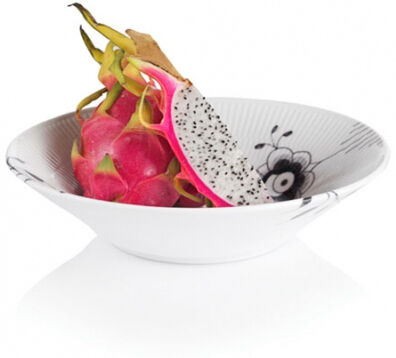 Sort Mega Riflet 24 cm. dyb tallerken