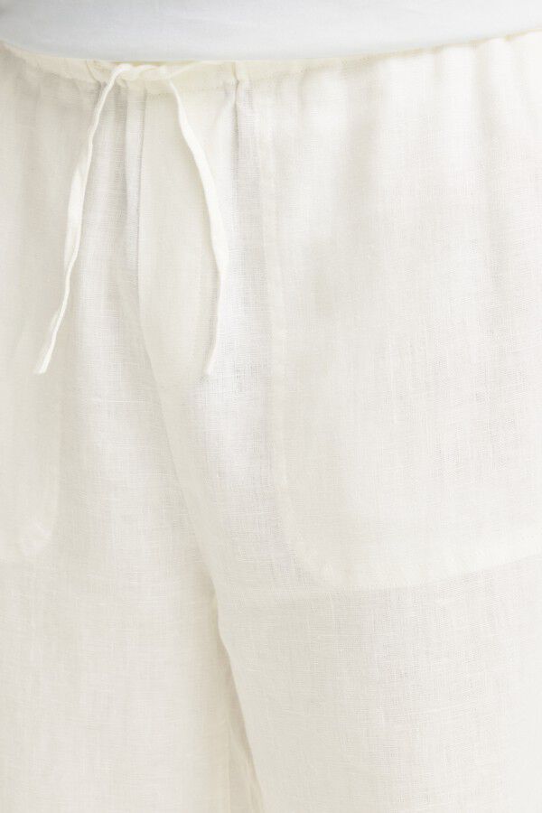 CFENGO 100% LINEN PANTS