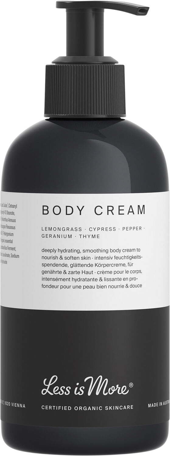 Organic Body Cream Lemongrass