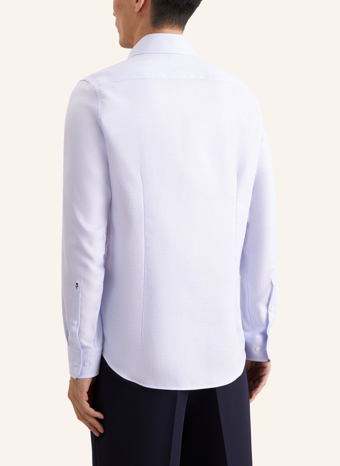 Business shirt Slim 1/1 Kent-Collar Structure