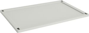 HAY Colour Crate Lid Plastic-Large-Grey