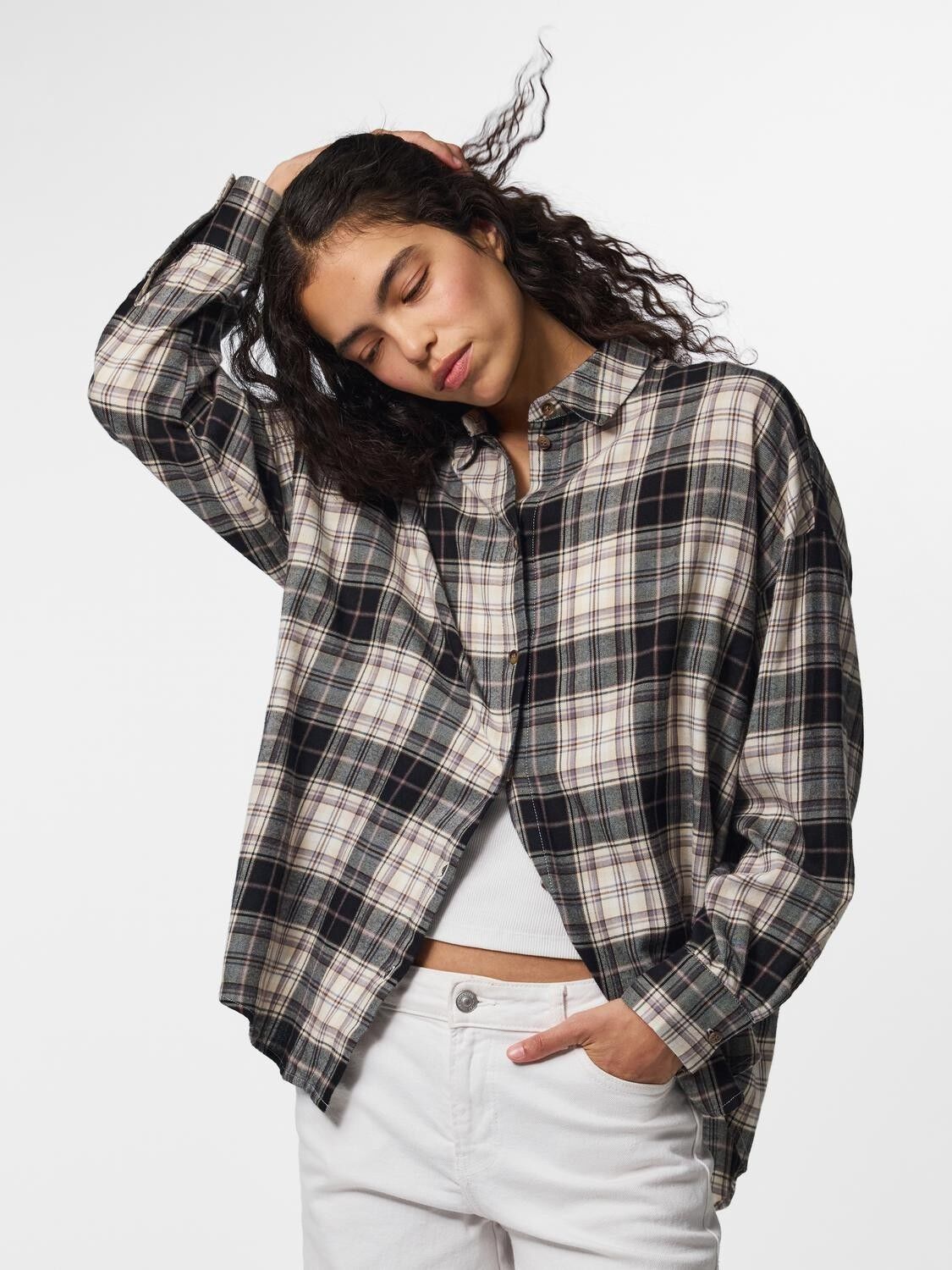Pcjane Ls Oz Shirt Wvn D2D
