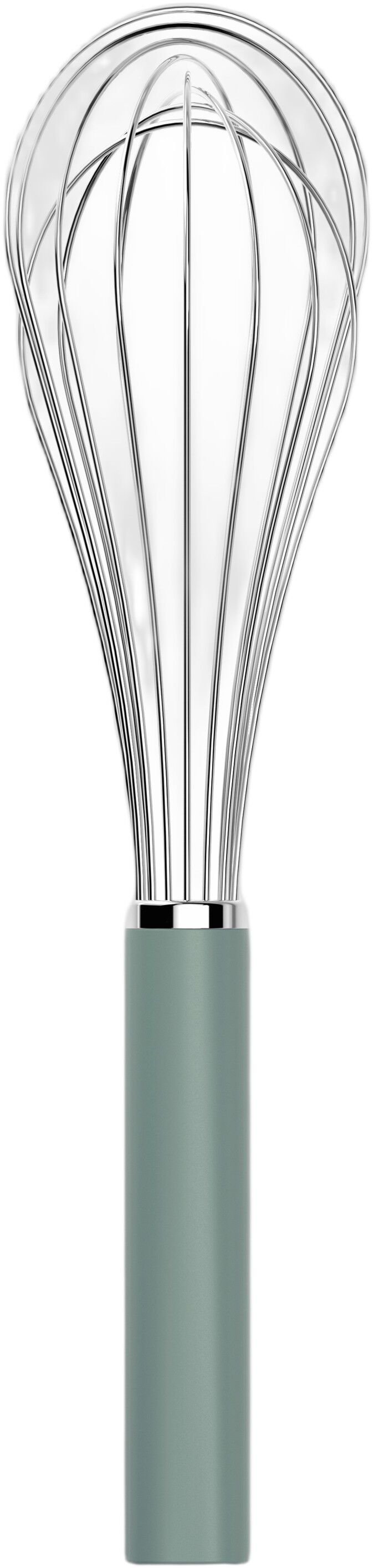 Visp Emma st&aring;l 27 cm Nordic green