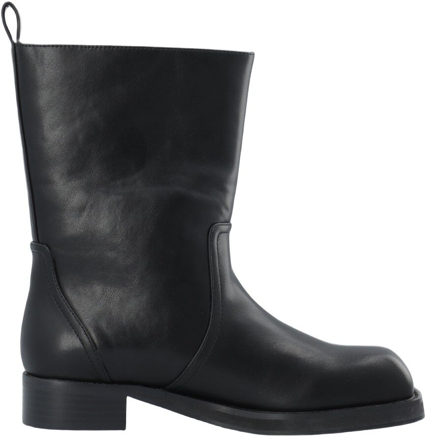 BIAJESSE Mid Pull On Boot Faux Leather