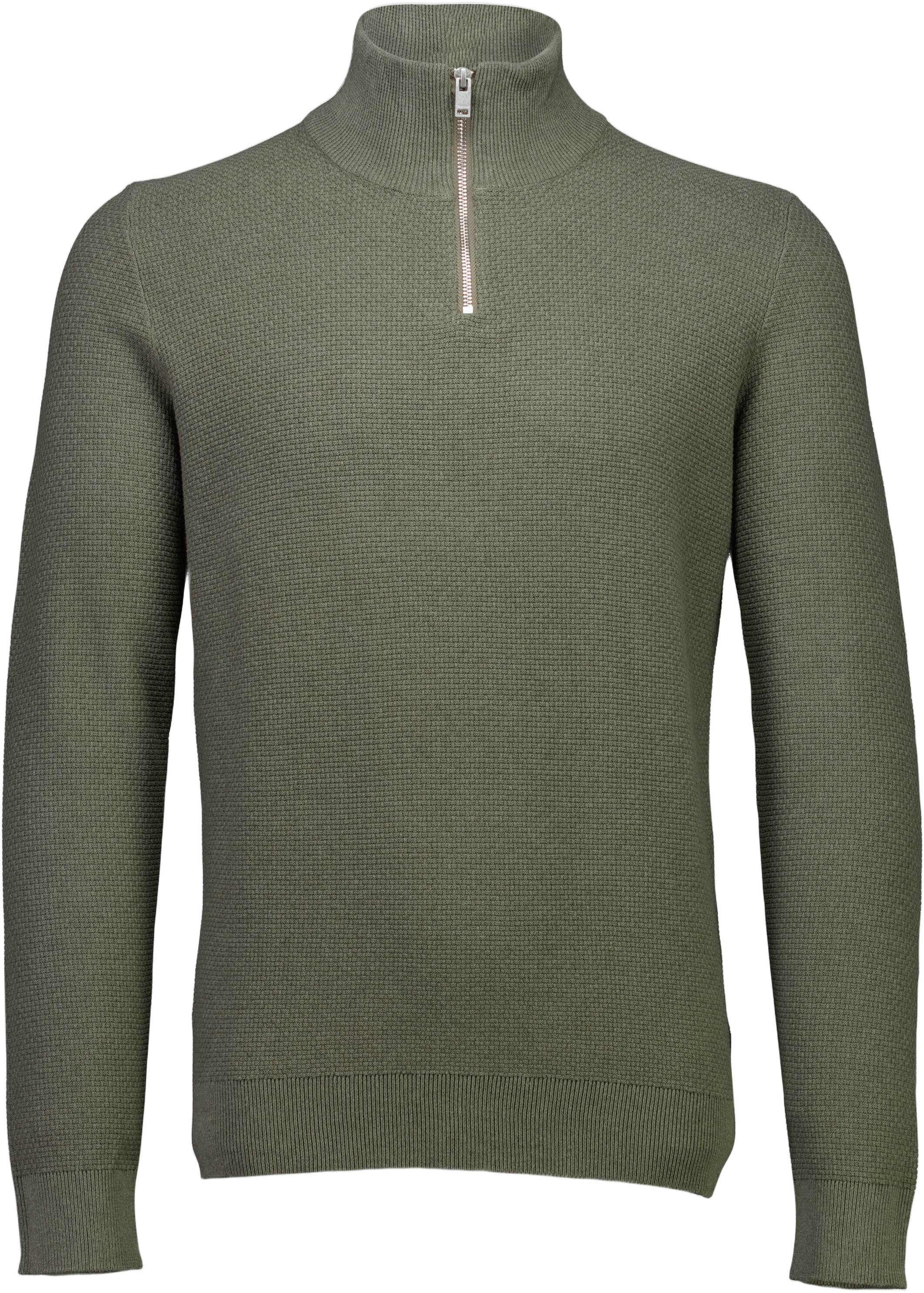 Recycle structure half zip