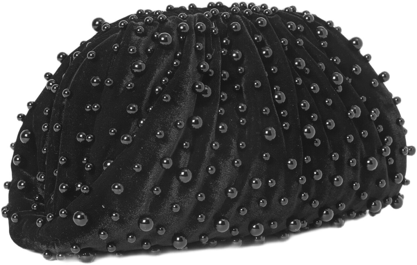 Day Pearly Velvet Clutch