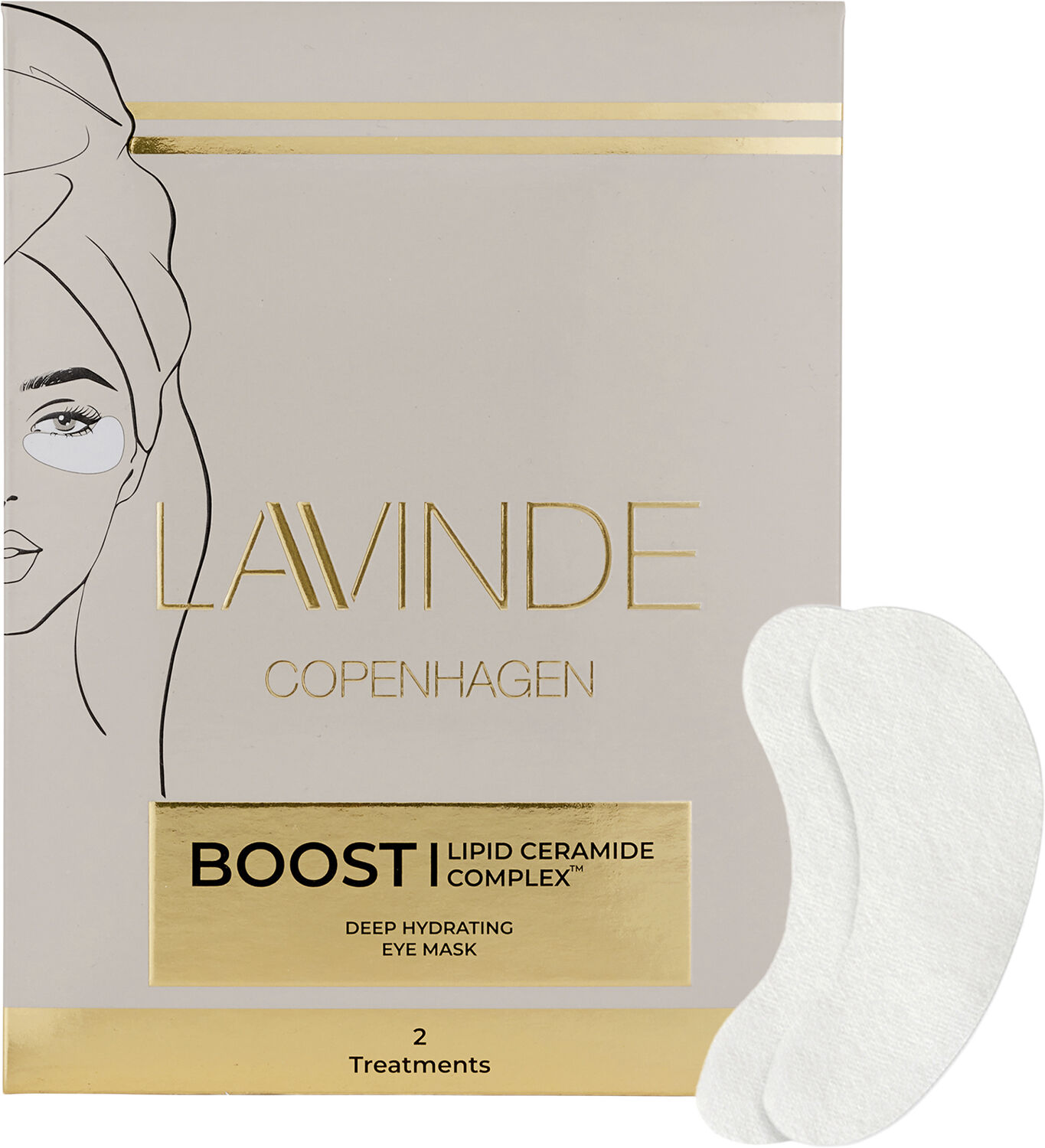 LAVINDE - BOOST - Deep Hydration Eye Mask (2 treatments)