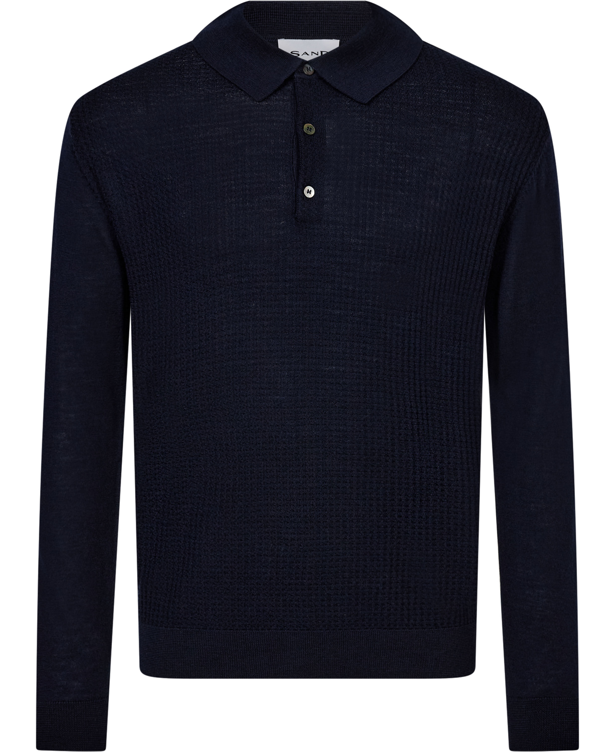 Merino 14 - Retro Polo LS