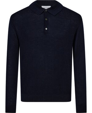 Merino 14 - Retro Polo LS