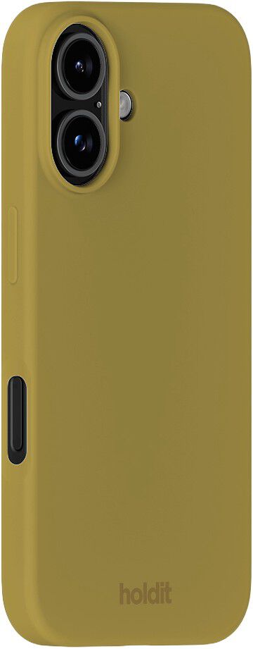 Silicone Case iPhone 16 Warm Olive