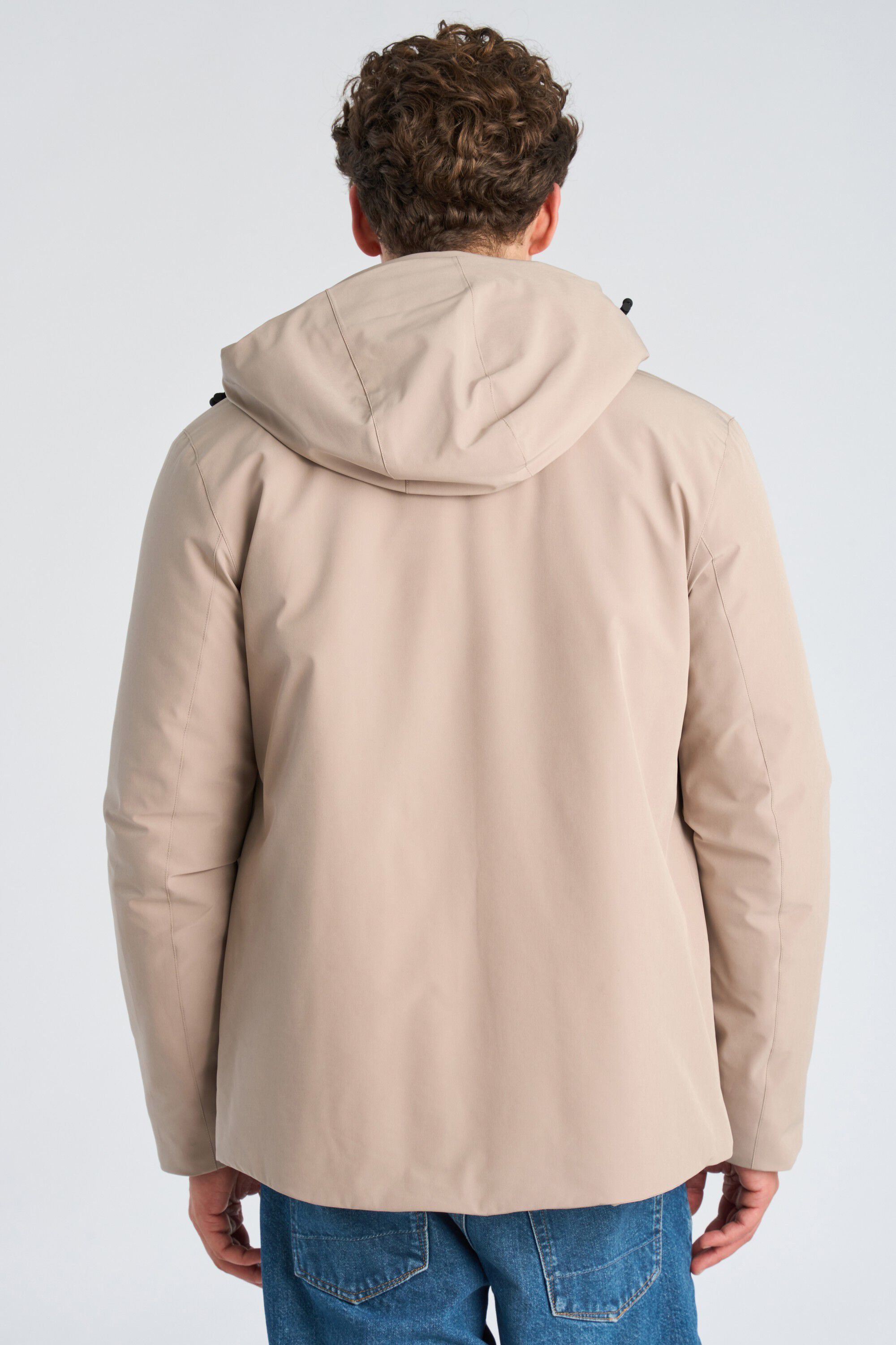 Short parka jacket